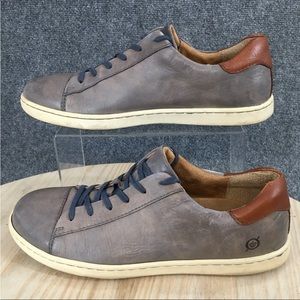 Born Grey Leather Sneakers Men’s Size 11.5